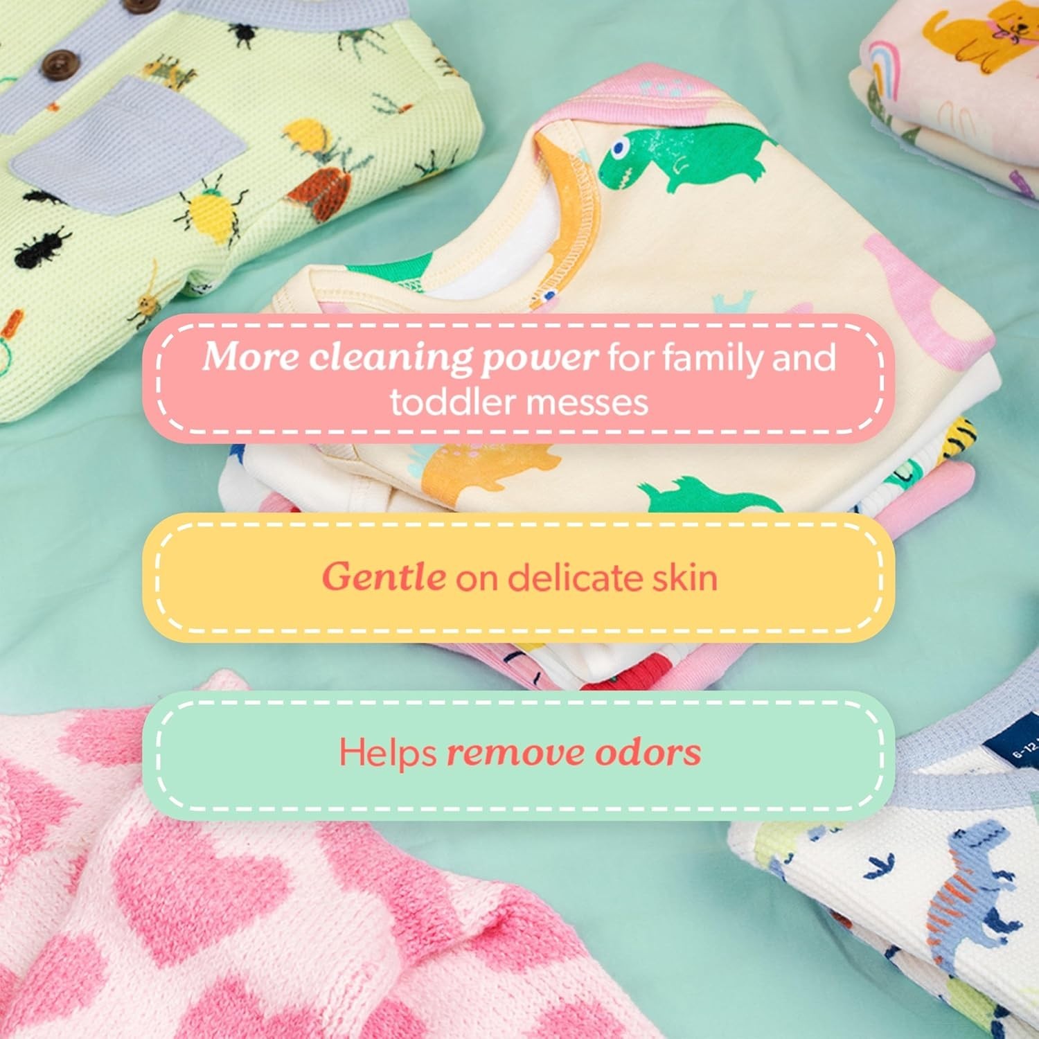 Dreft Stage 2: Active Baby Liquid Laundry Detergent, Stain Remover, 165 fl oz.