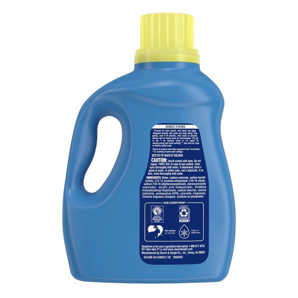 Lavender Vanilla Scent Liquid Laundry Detergent 97.7 fl oz 63 Loads Fresh Ese