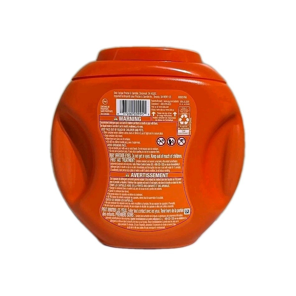 Tide PODS Liquid Laundry Detergent Powerful Packs Original Scent 42-ct
