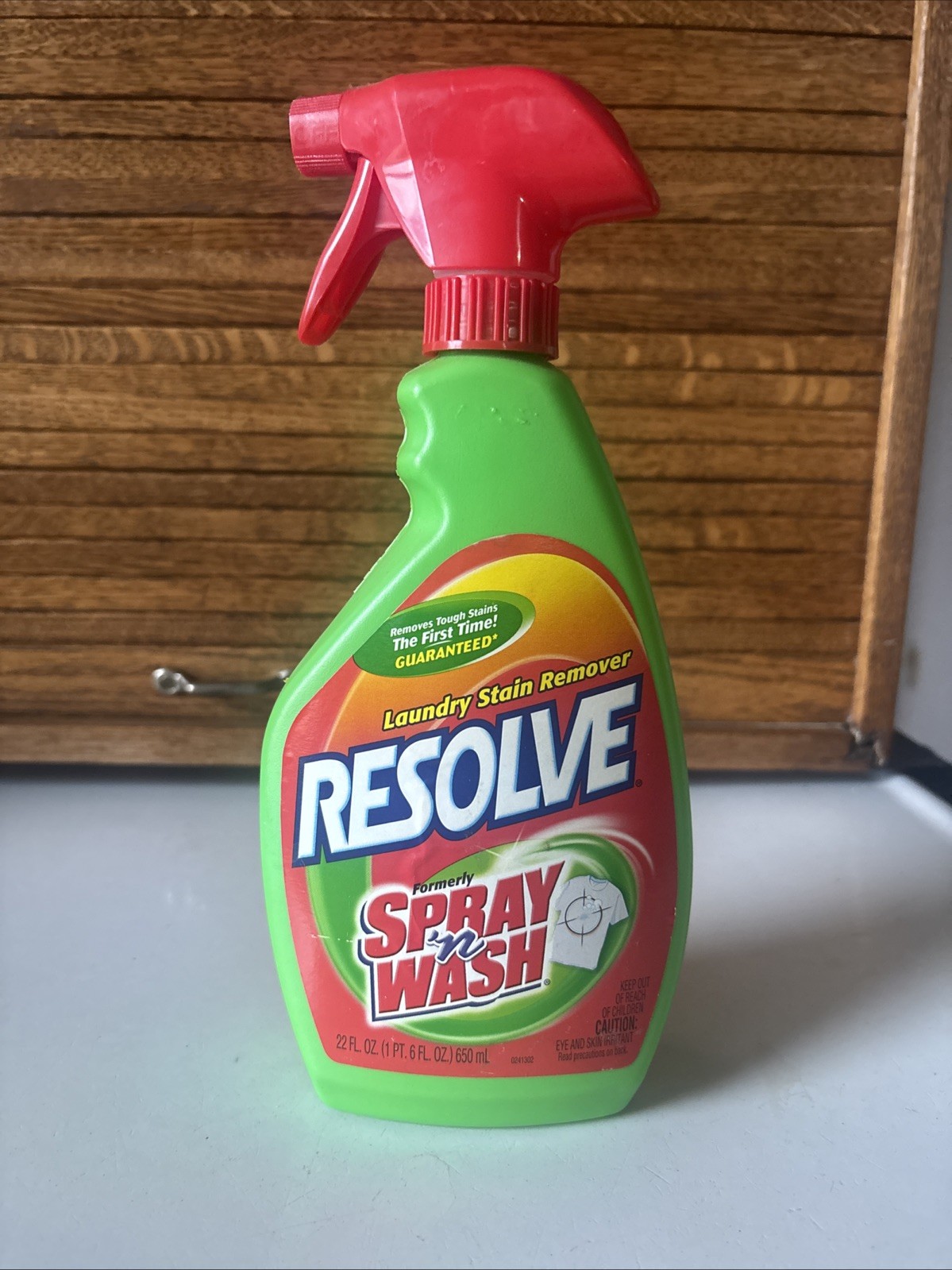 Resolve Formerly Spray N Wash NOS 22 FL. OZ. Laundry Stain Remover