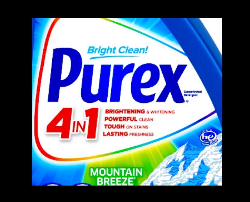 PUREX Dirt Lift Action, CONCENTRATED Detergent 38 Loads,Mountain Breeze Scent