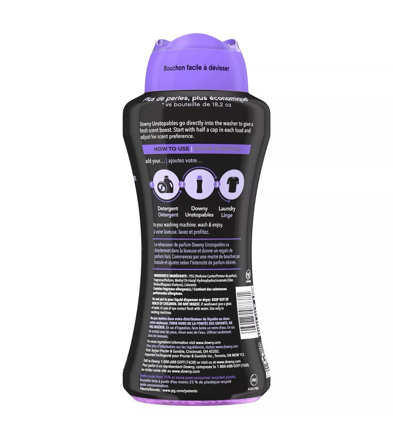 Unstopables In-Wash Laundry Scent Booster Beads, Lush, 18.2 Oz