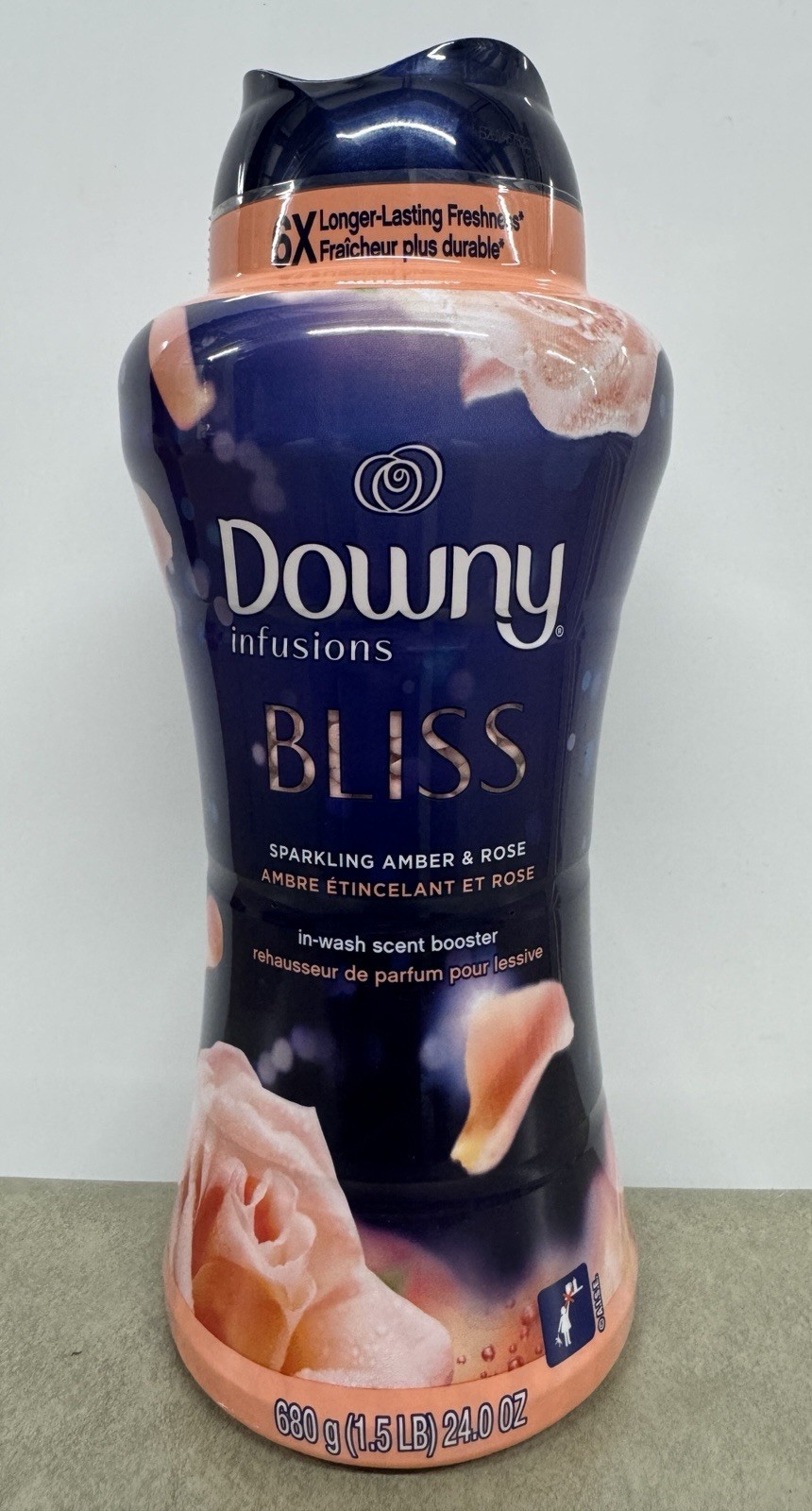 Downy Infusions Bliss Amber & Rose Scent Booster Beads 24oz Discontinued