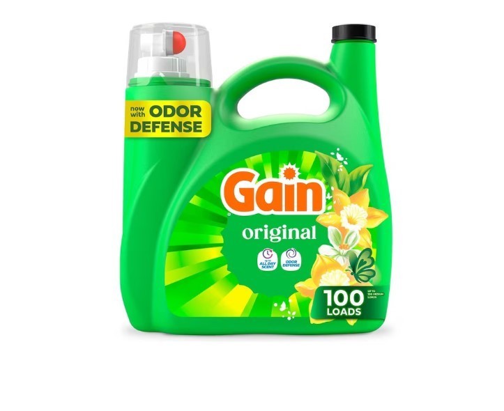 [BIG SALE] Gain Original Original HE Laundry Detergent 100 Loads 132 -fl oz