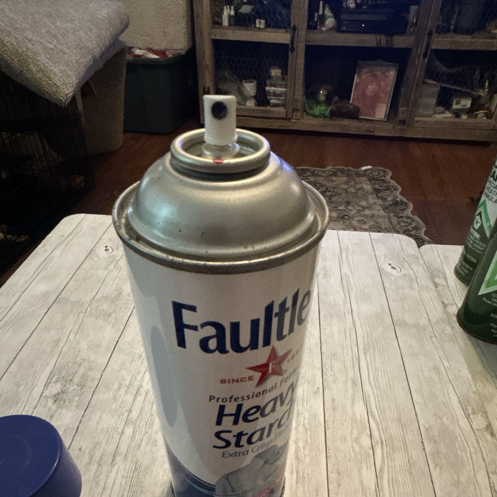 Faultless Heavy Starch Extra Crisp Finish Aerosol Original Fresh Scent 22 oz