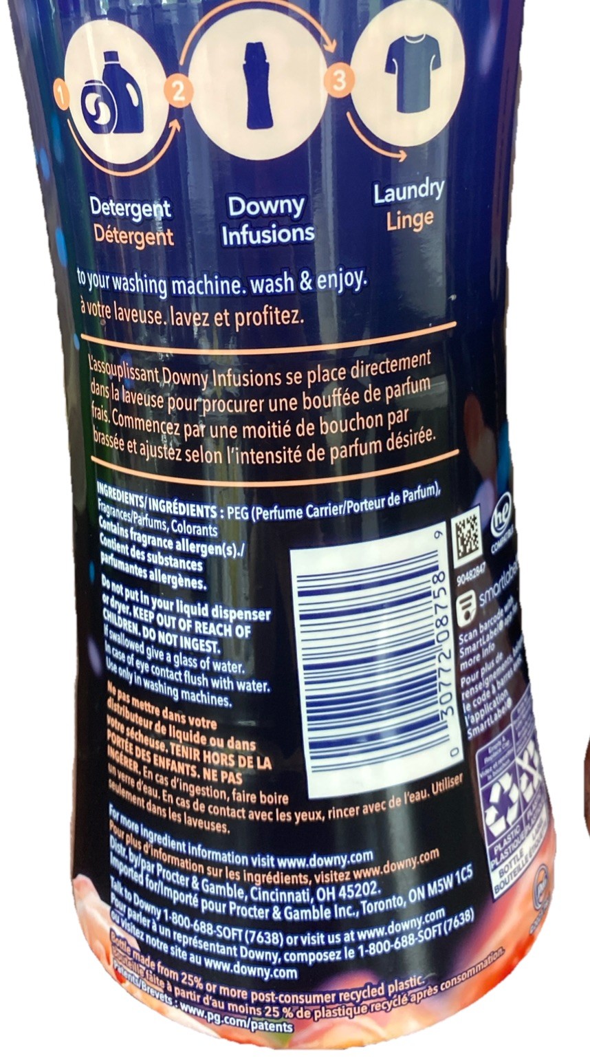 Downy Infusions Bliss Sparkling Amber & Rose Scent-Booster Beads 2-Pk(18.2oz ea)