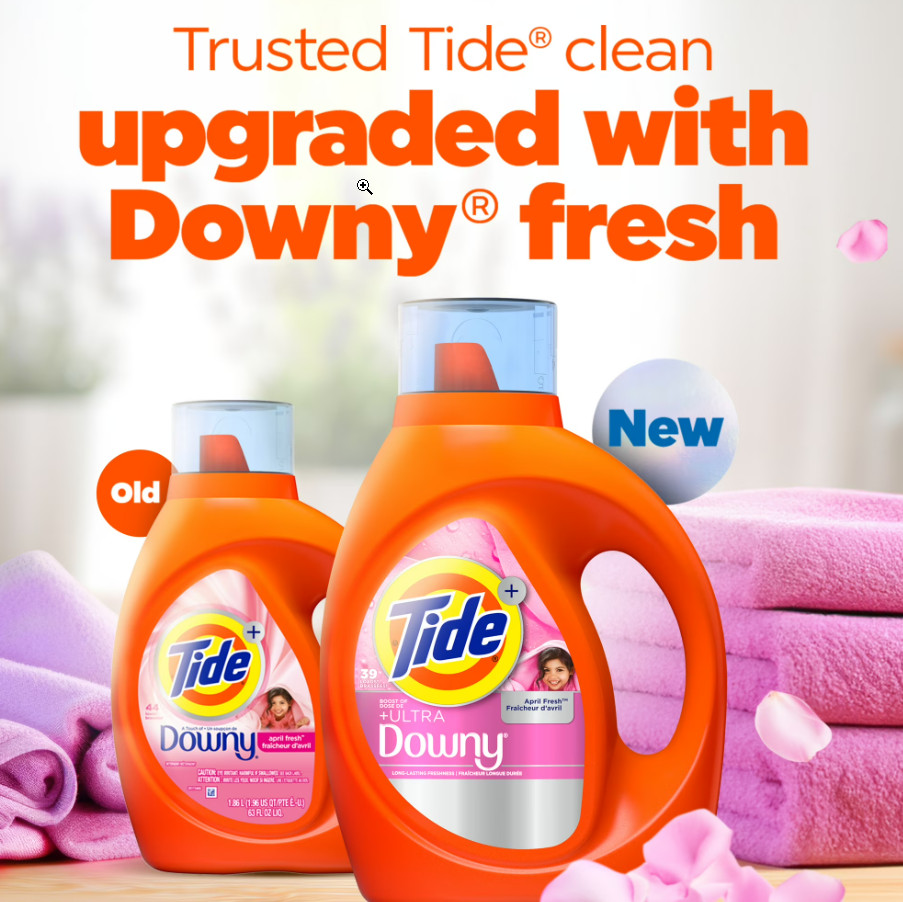 Tide Plus a Boost of Ultra Downy April Fresh Scent 148 fl oz 105 Loads