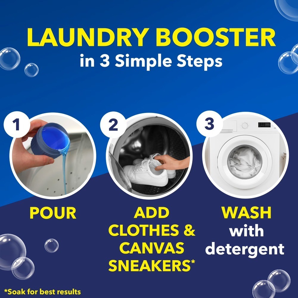 Revive Laundry Whitener & Stain Remover Liquid, 66 fl oz, Concentrated Formula