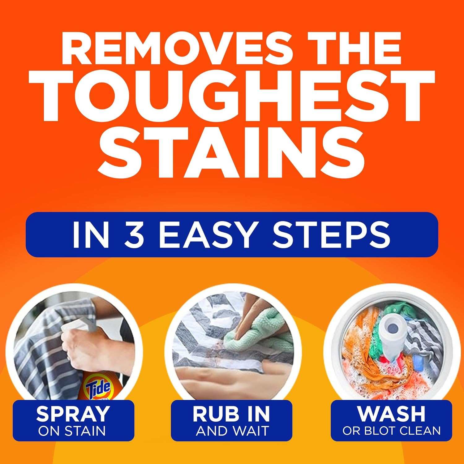 Laundry Stain Remover with Oxi, Rescue Clothes, Upholstery, Carpet and More f…