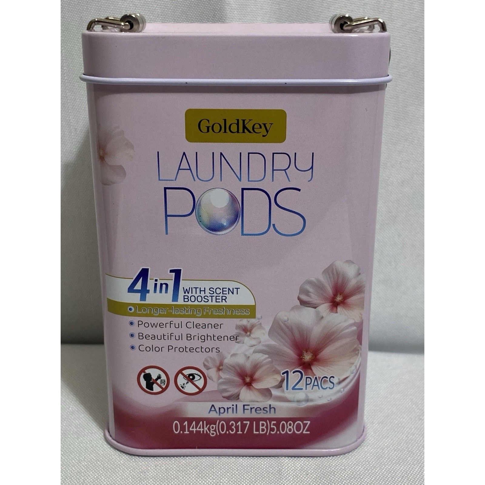 Laundry Soap Pods Bundle – 2 Decorative Tins (24 Pods Total) ✨🧺