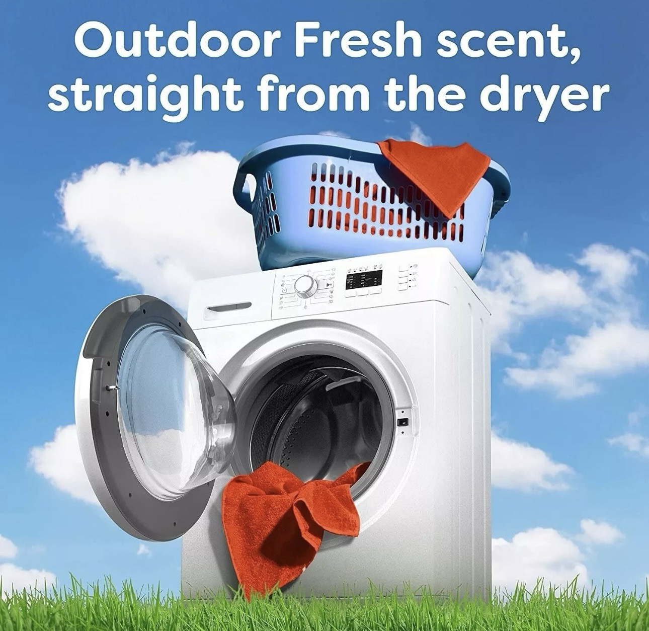 Bounce Dryer Sheets Laundry Fabric Softener, Outdoor Fresh Scent, 120 Count