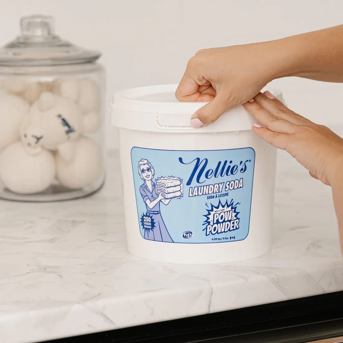 Nellie’s Laundry Soda Concentrated Laundry Detergent 600 Loads Sealed