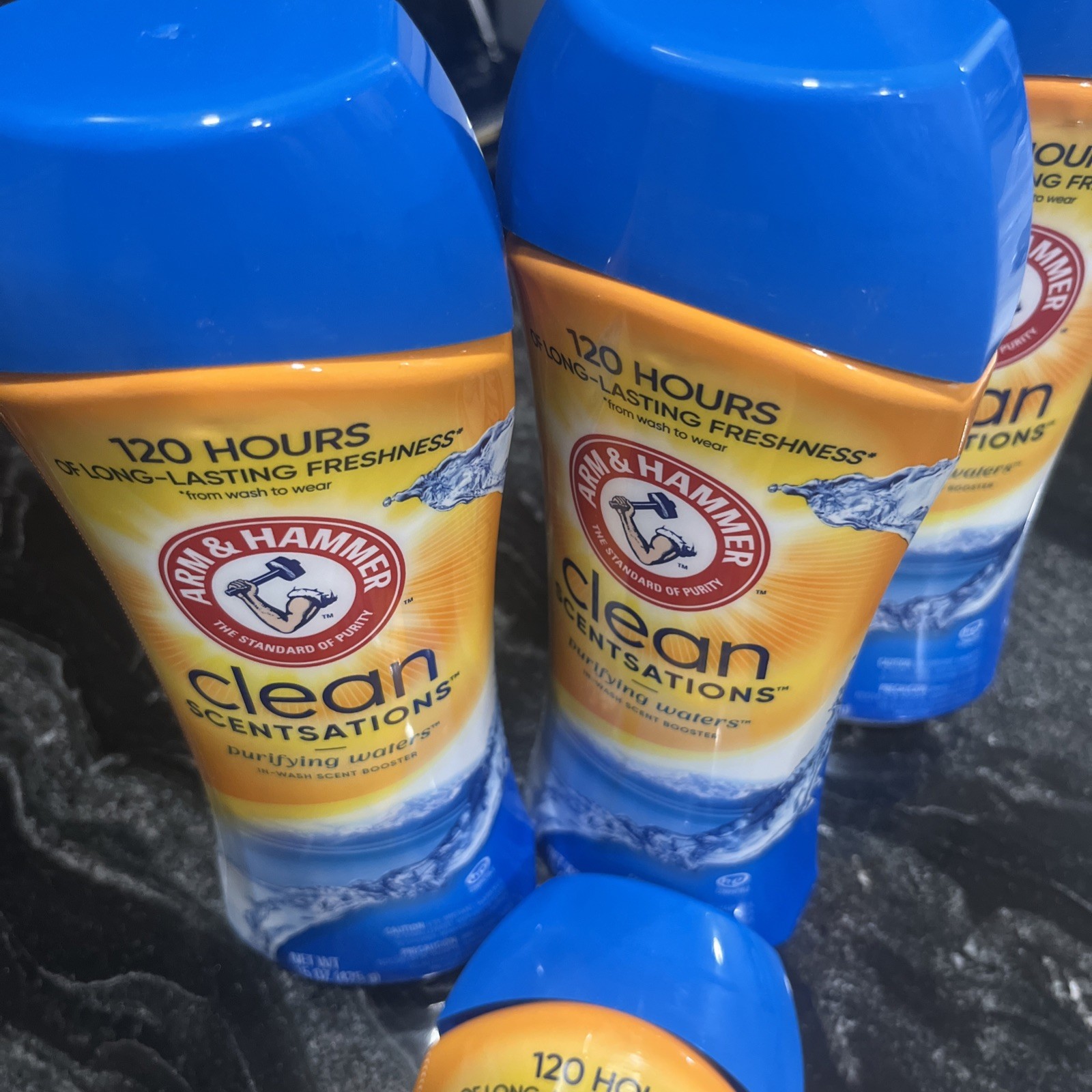 Arm & Hammer Clean Sensations Purifying Waters In-Wash Scent Booster, 15-oz (x1)