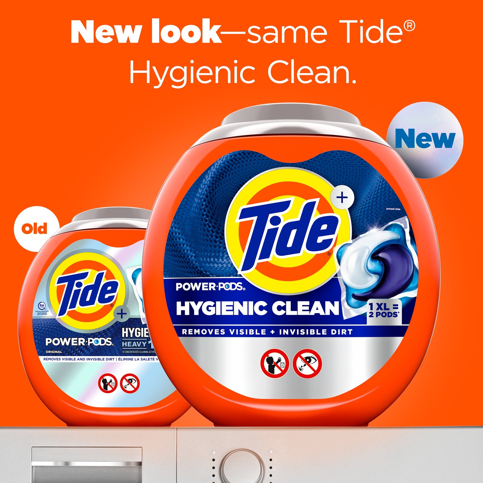 Hygienic Clean Power PODS Laundry Detergent Pacs, Original Scent, 57 Count