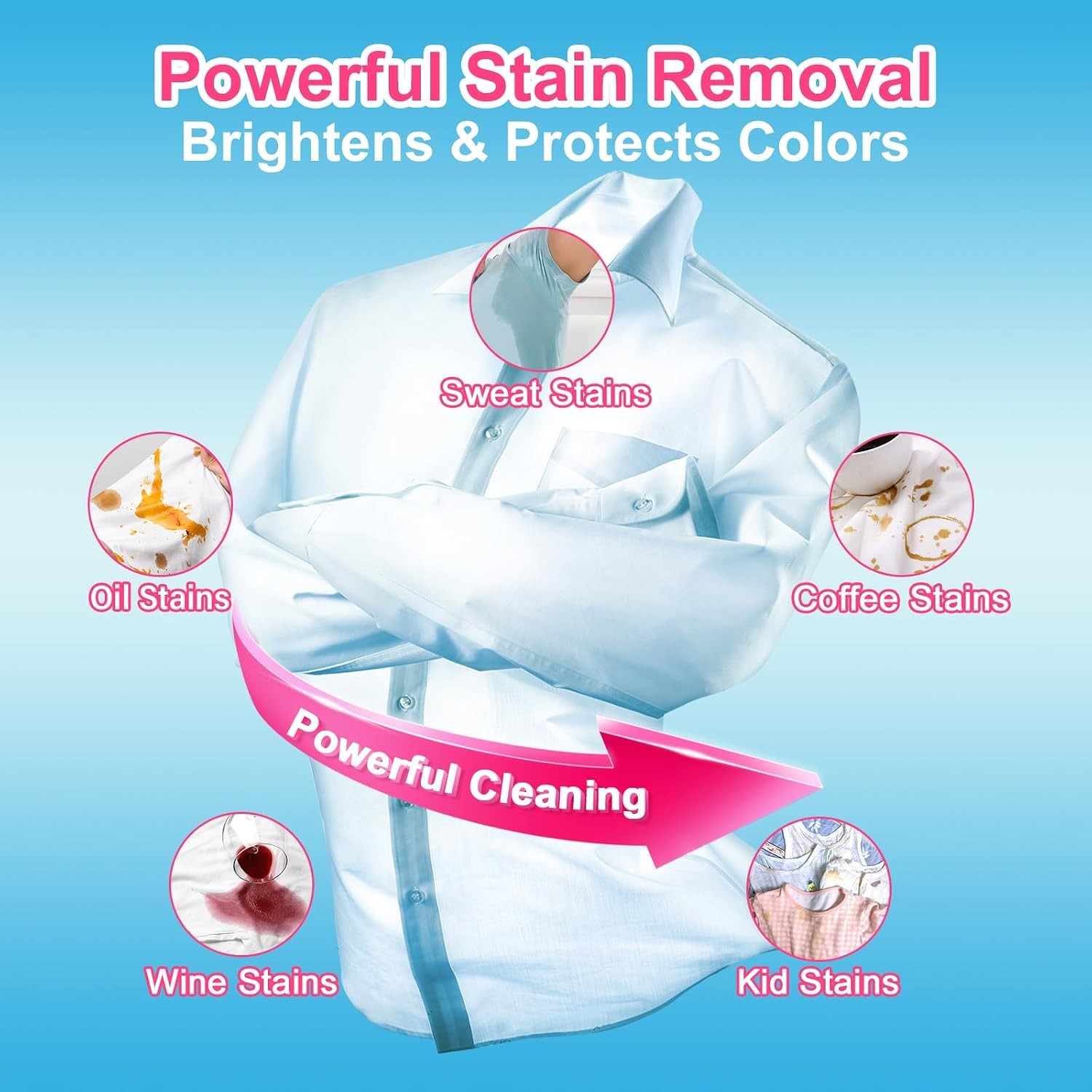 Laundry Detergent Sheets Berry Scent 80 Loads Eco Laundry Soap Washer Sheet,