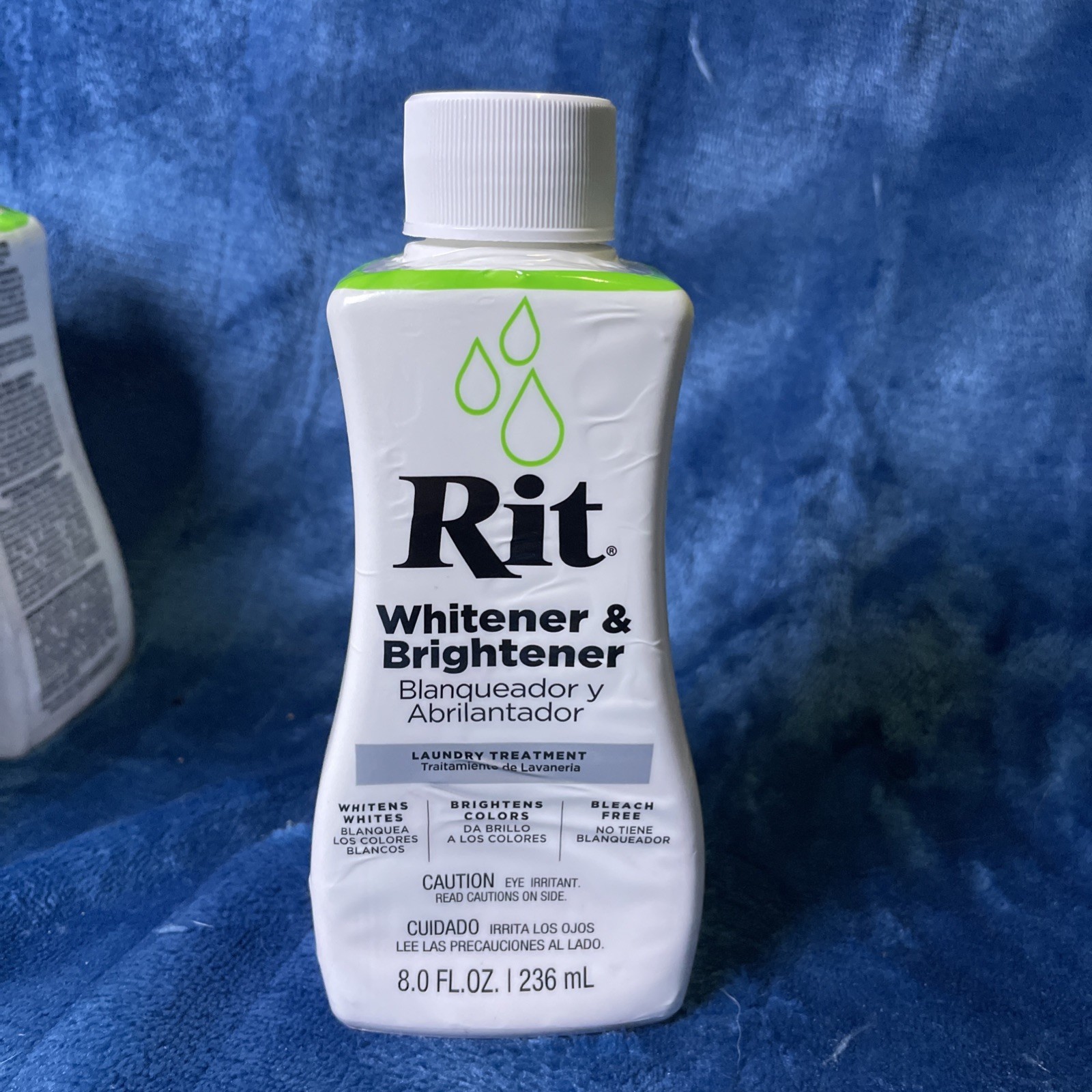 Rit Dye Laundry Treatment Whitener and Brightener, 8 fl oz
