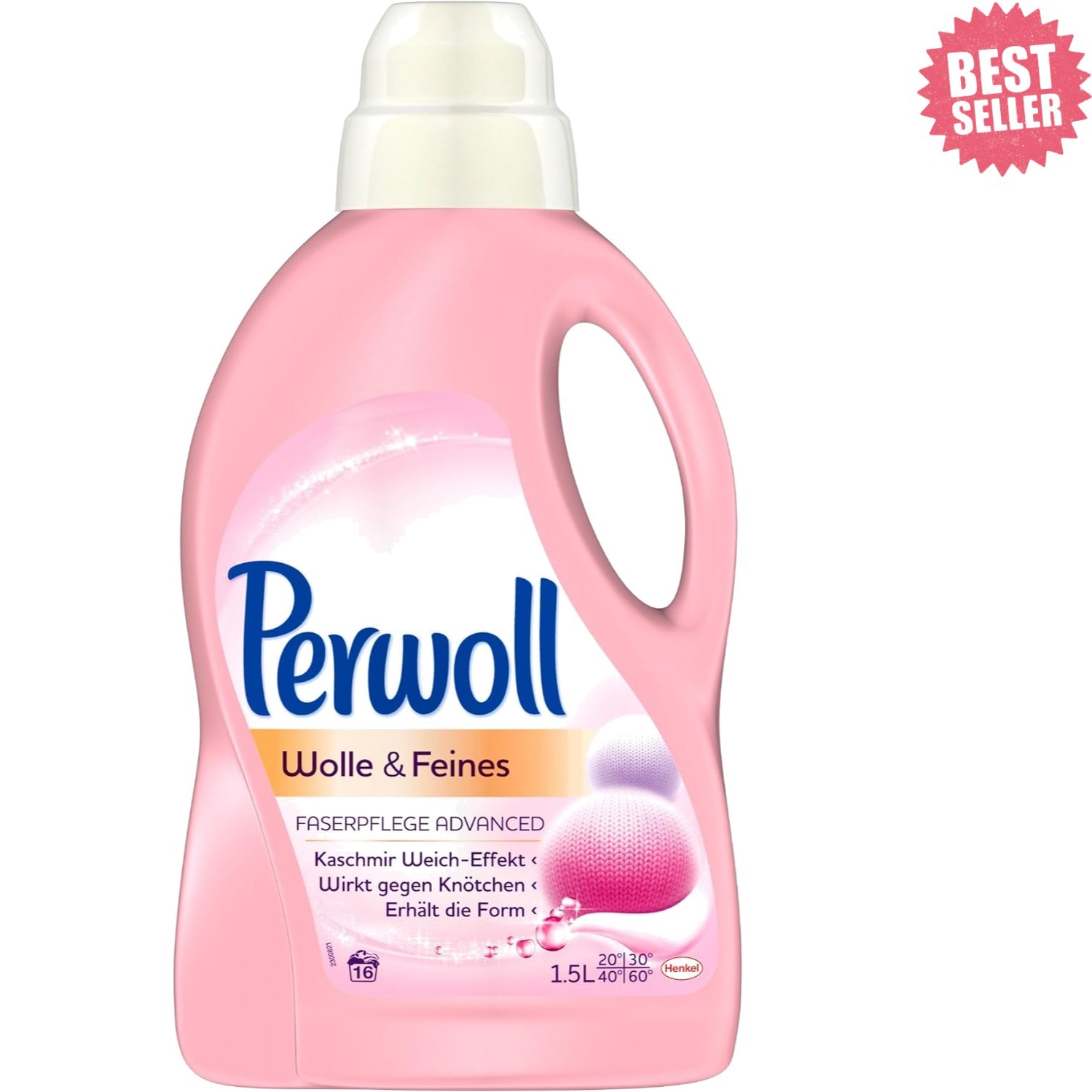 Economical 1.5L Unscented Detergent for Wool, Silks & Delicates – Clean Rinse