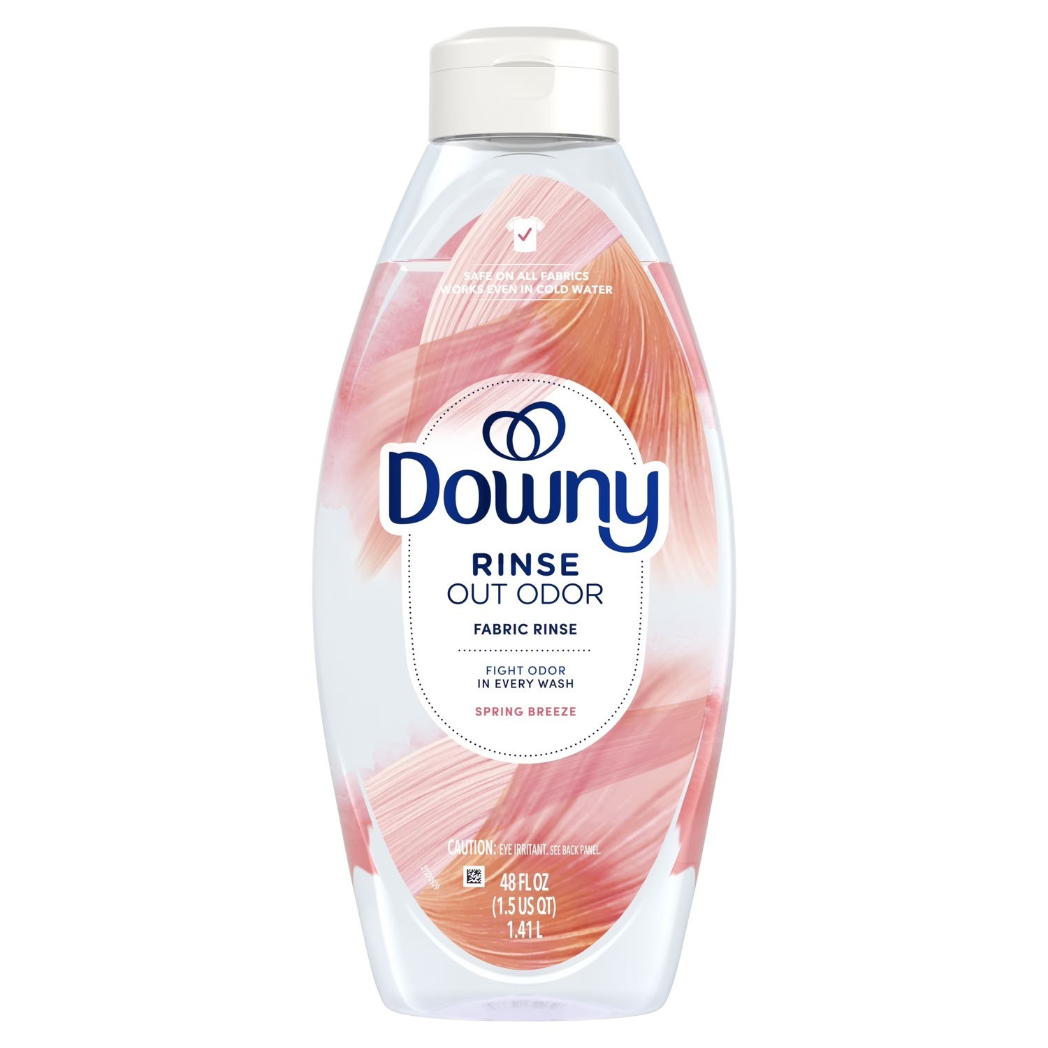 Downy Rinse Out Odor Laundry Rinse Spring Breeze Scent Tackles Odors 48oz