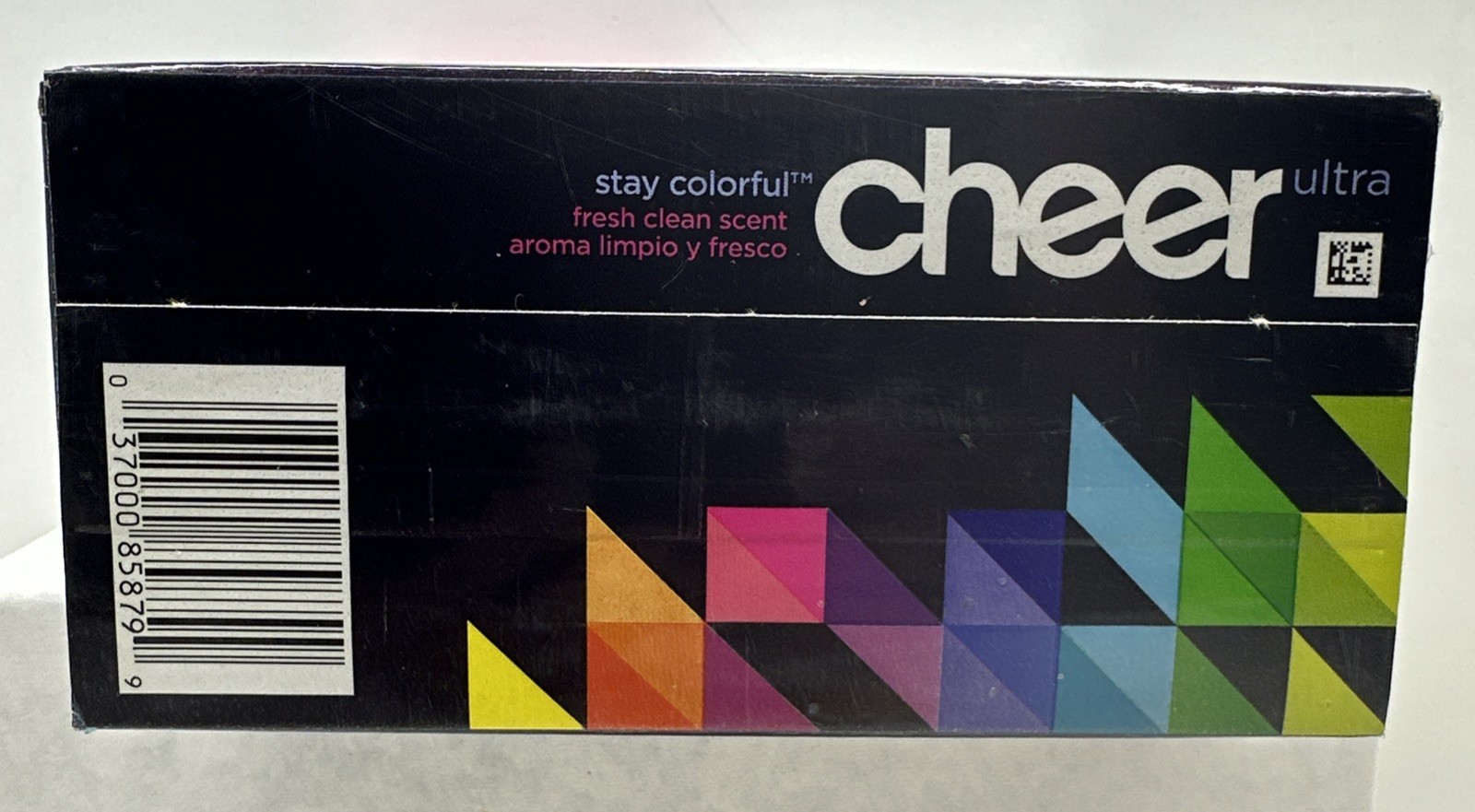 Cheer Ultra Stay Colorful Fresh Clean Scent Powder Laundry Detergent 30 Loads