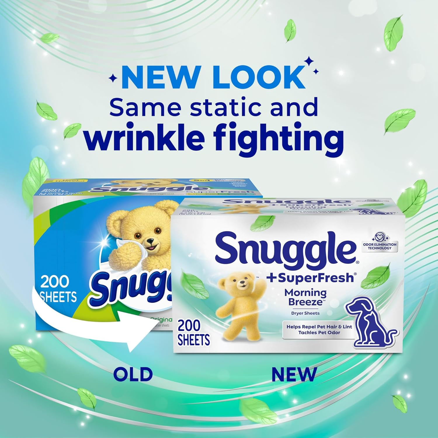 Plus Superfresh Fabric Softener Dryer Sheets with Static Control and Odor Elimin