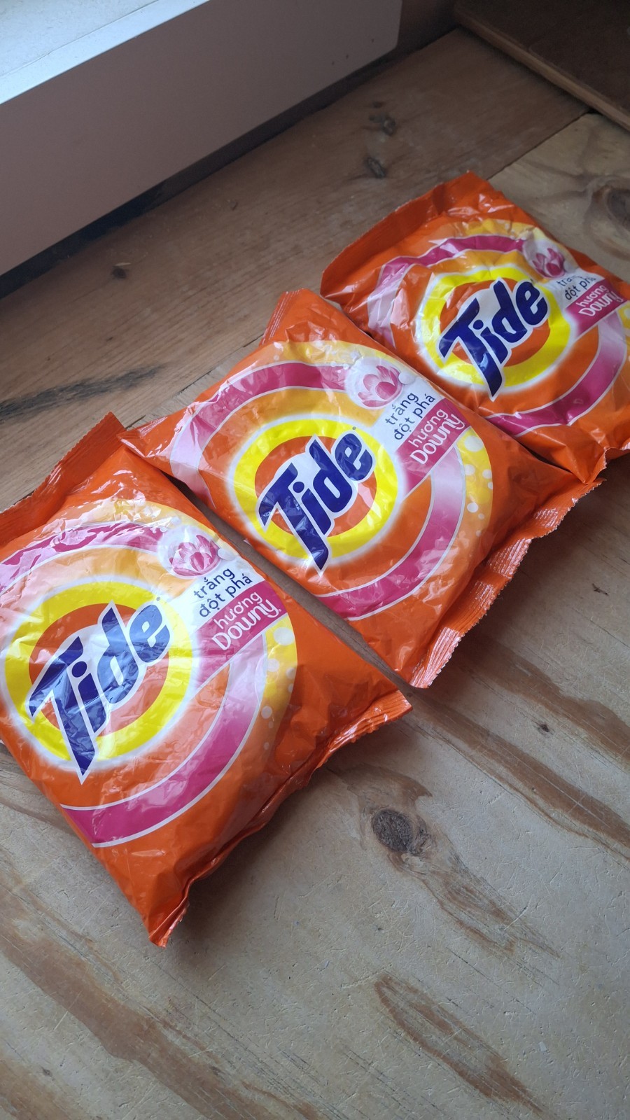 Tide With Downy Laundry Detergent Powder 350g 3 Pack