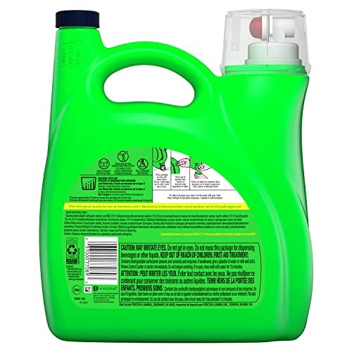 Gain Liquid Laundry Detergent, Island Fresh Scent, 154 fl oz, 107 Loads, HE Safe