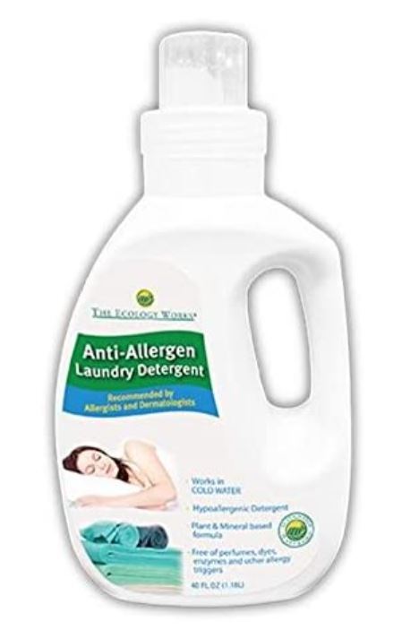 Anti-Allergen Laundry Detergent 40 oz Pet Laundry Detergent for Dander Allergy,