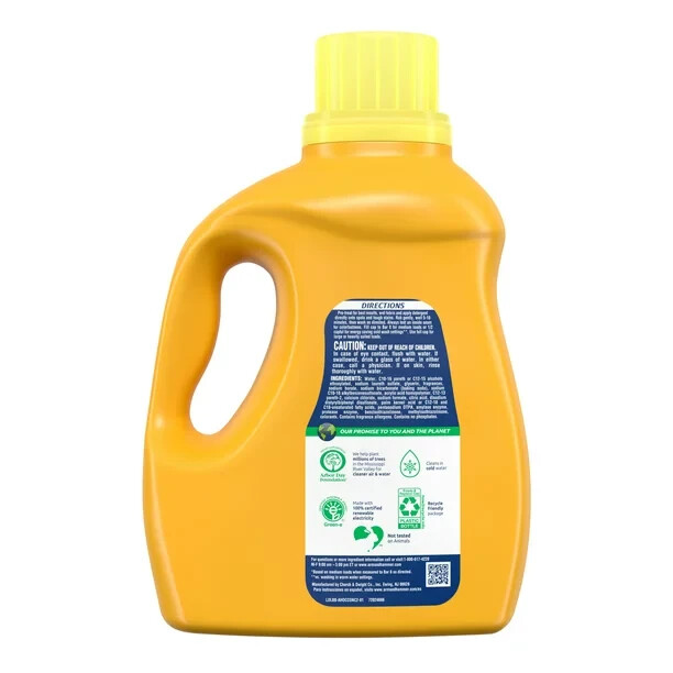 Arm & Hammer Plus OxiClean Clean Meadow, 77 Loads Liquid Laundry Detergent, 100.