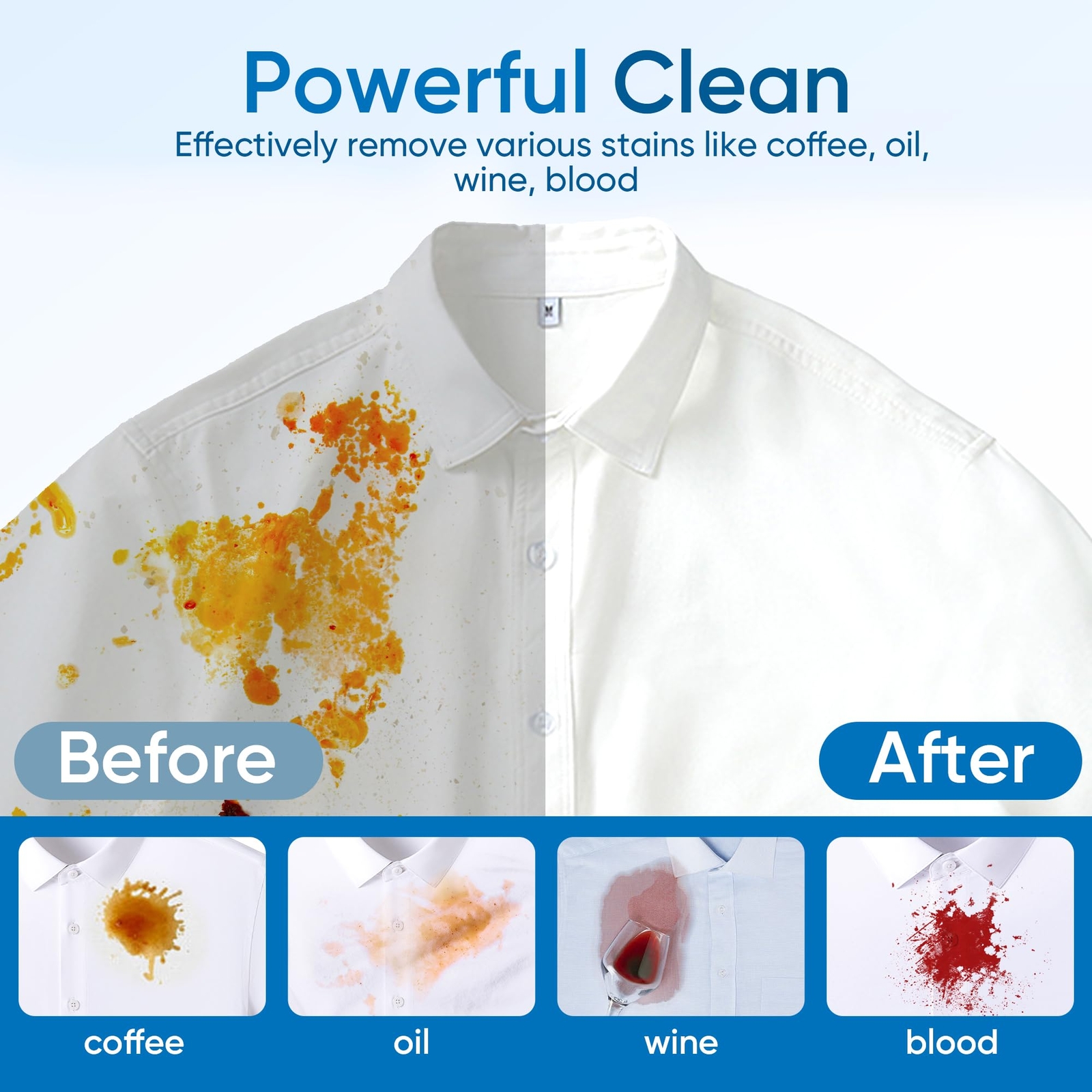 Fragrance Free Laundry Detergent Sheets Travel Eco-friendly 300 Loads Fisroa …