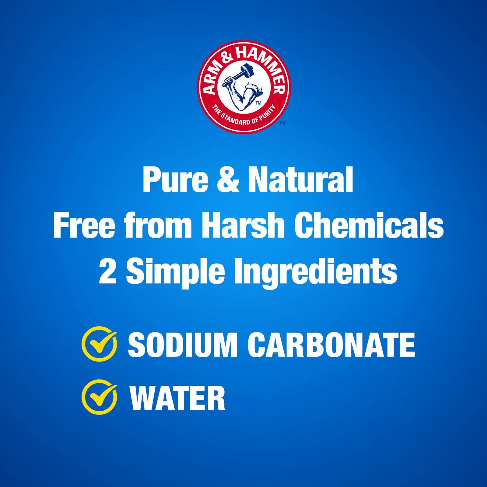 55 oz ARM & HAMMER Super Washing Soda Household Cleaner and Laundry Booster NEW