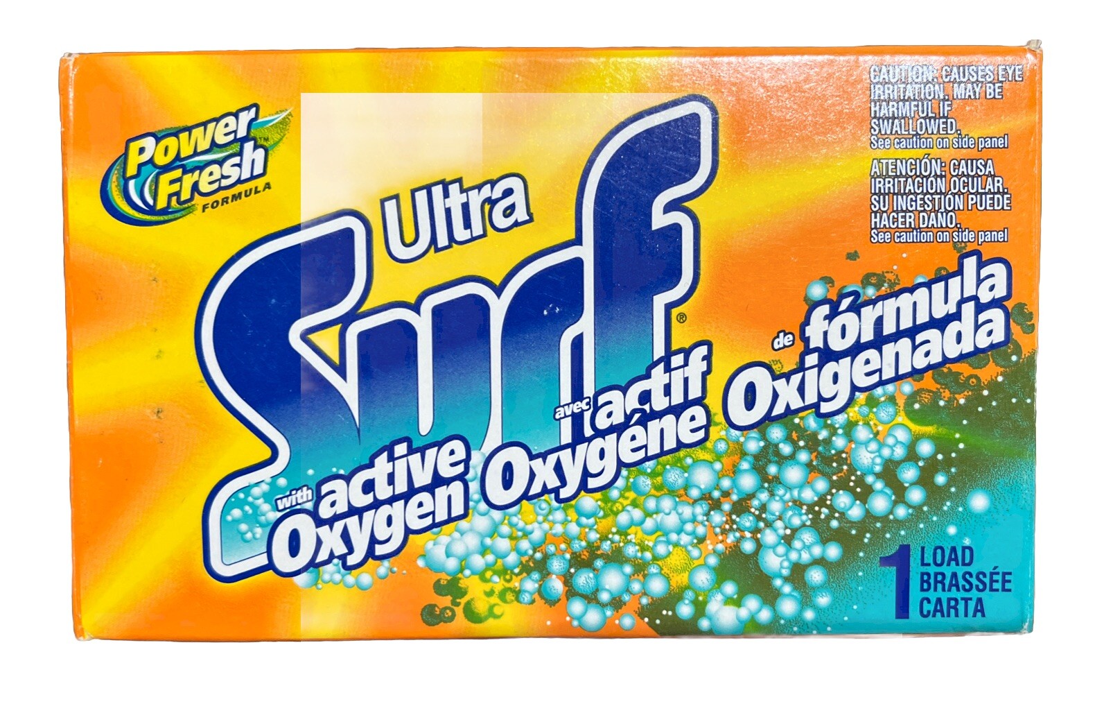 SURF Laundry Detergent Oxygen Washing Powder Prop Sample Vending Machine 2012
