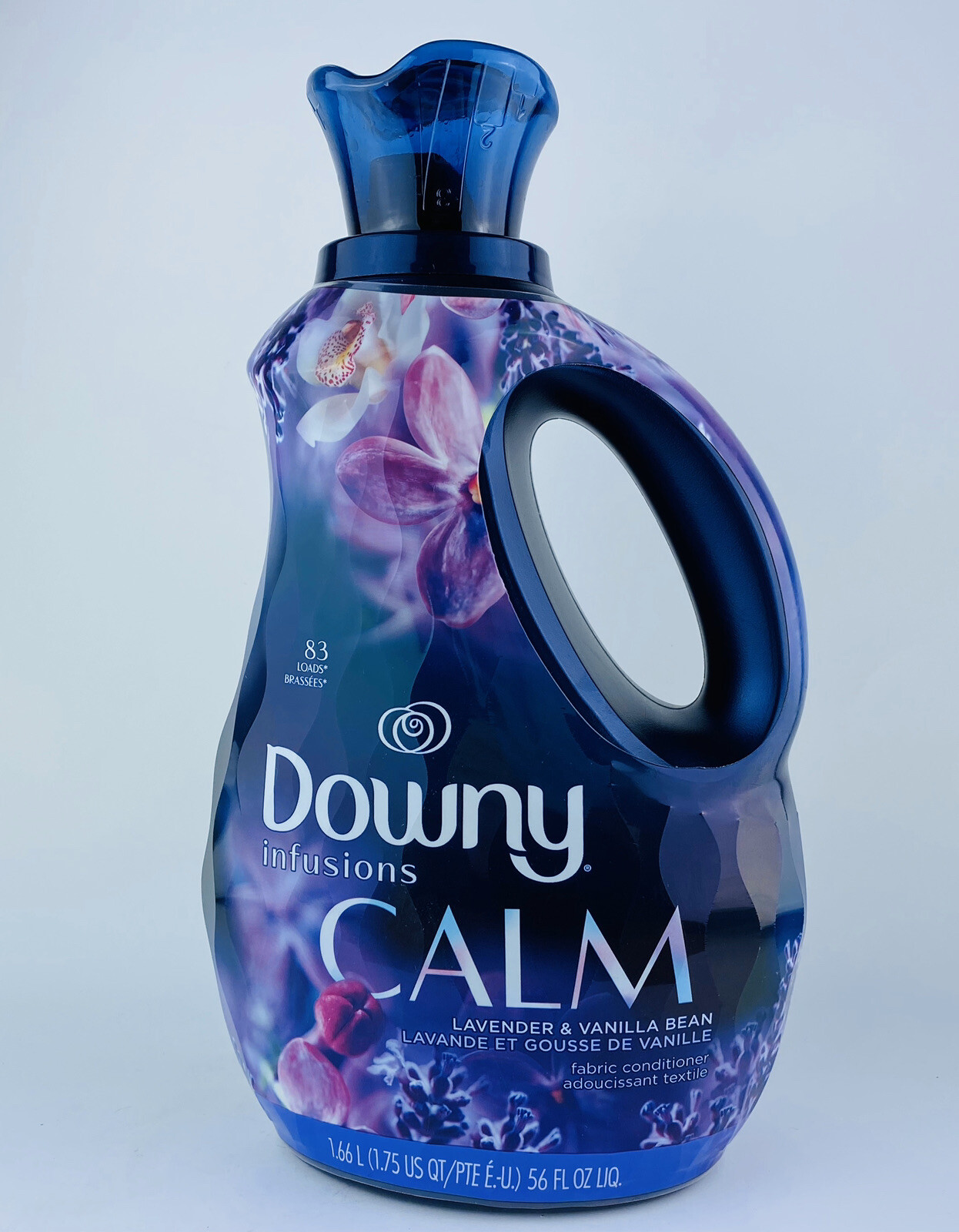 Downy Infusions Calm Lavender Vanilla Bean Fabric Conditioner 56 fl.oz 83 Loads