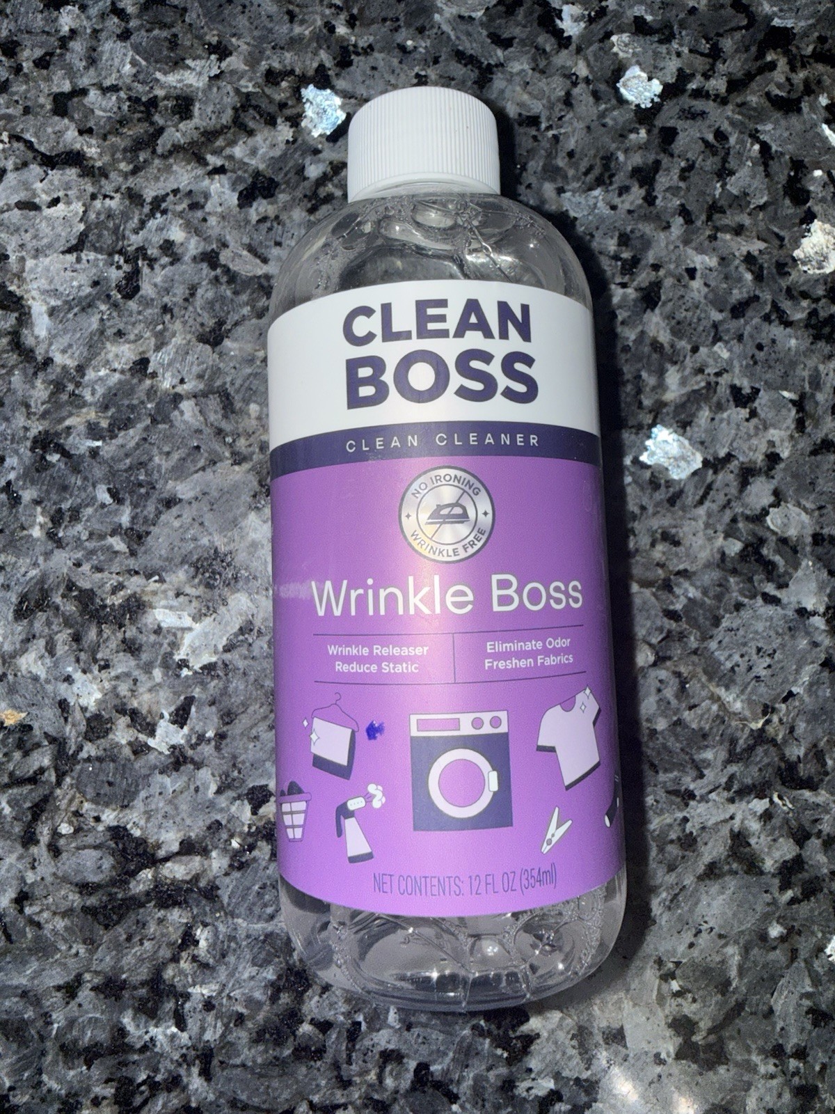 CleanBoss Wrinkle Boss Wrinkle Release Spray Odor/Static Control 12 fl oz