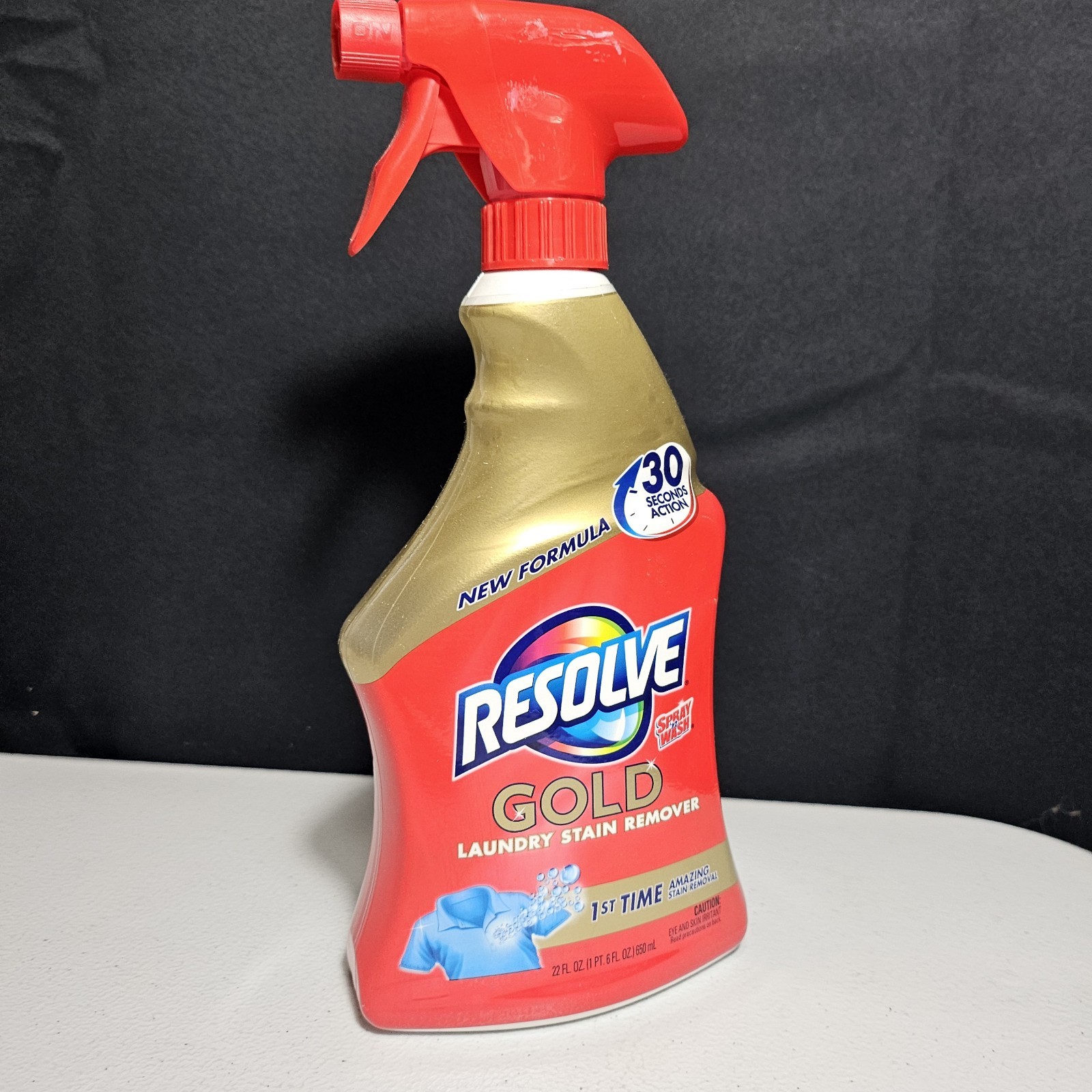 Resolve Gold Laundry Stain Remover Spray N Wash 22oz Fast Free Ship