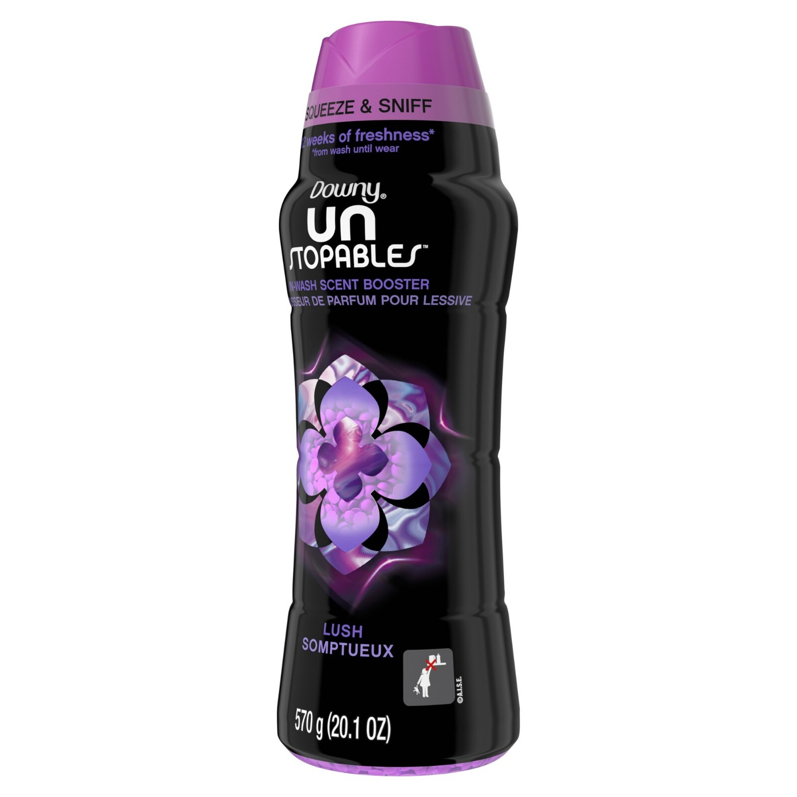 “Downy Unstopable In-Wash Scent Booster Beads Lush 20.1 Ounce