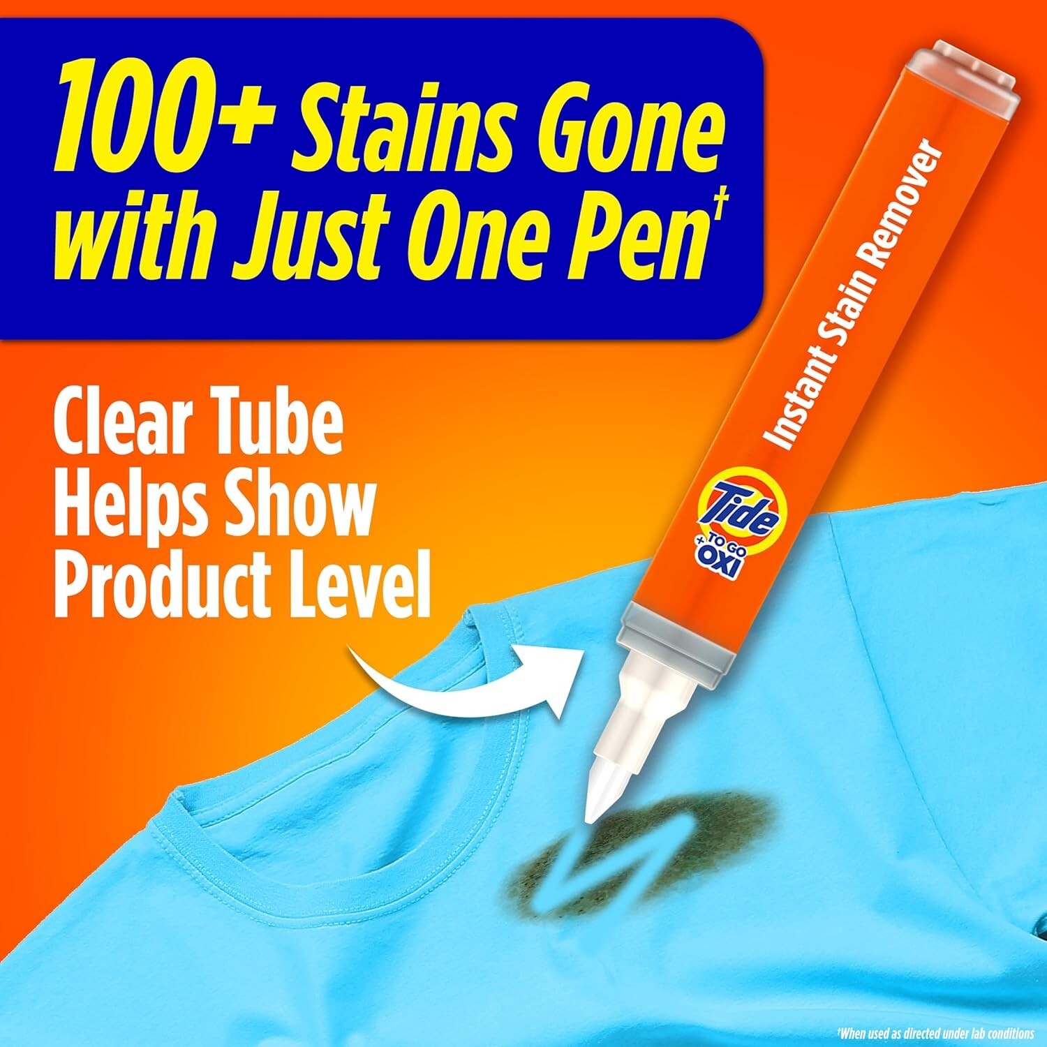 Tide To Go Stain Remover Pen 3 Pack – Portable & Travel-Friendly