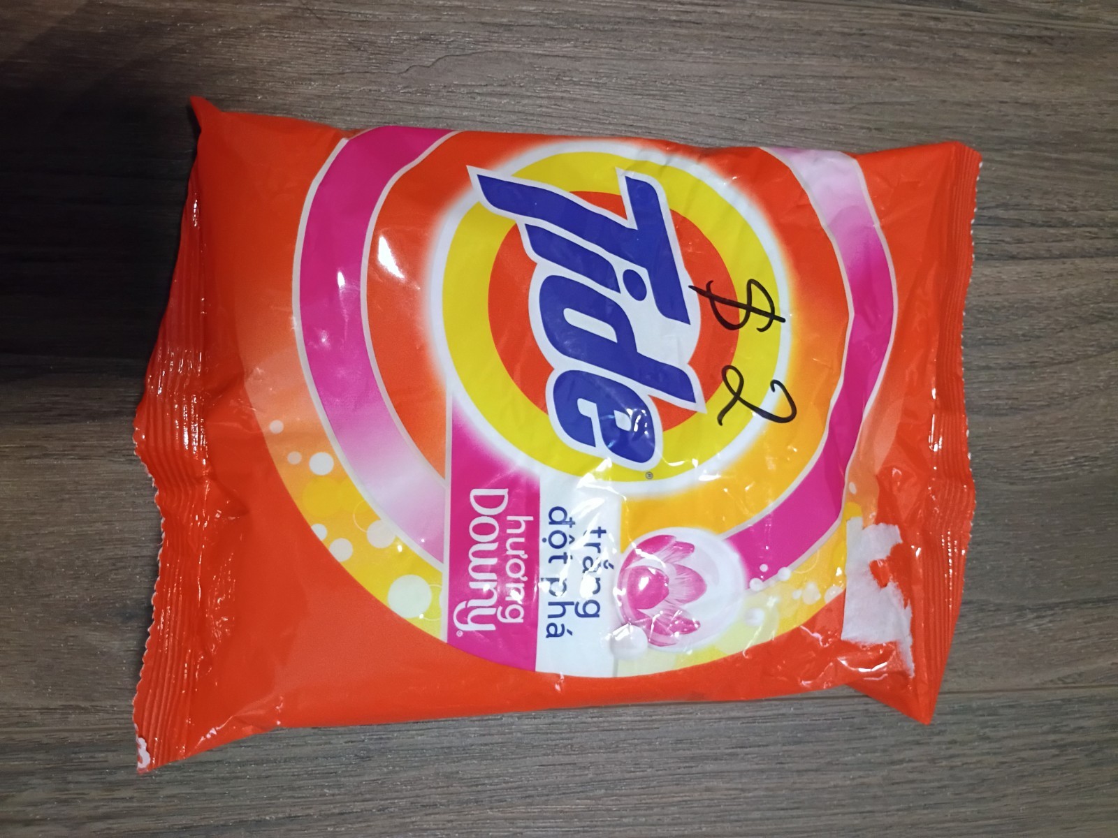 Tide Powder with Downy Laundry Detergent Powder, 350g