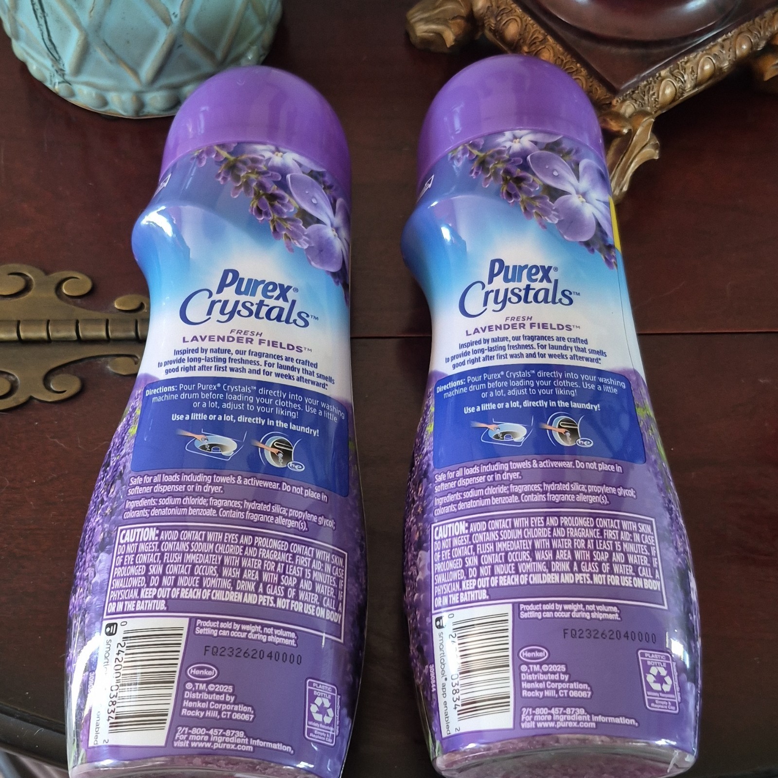 Purex Crystals Fresh Lavender Fields Fabric Freshener Lavender Scent 2 Pack