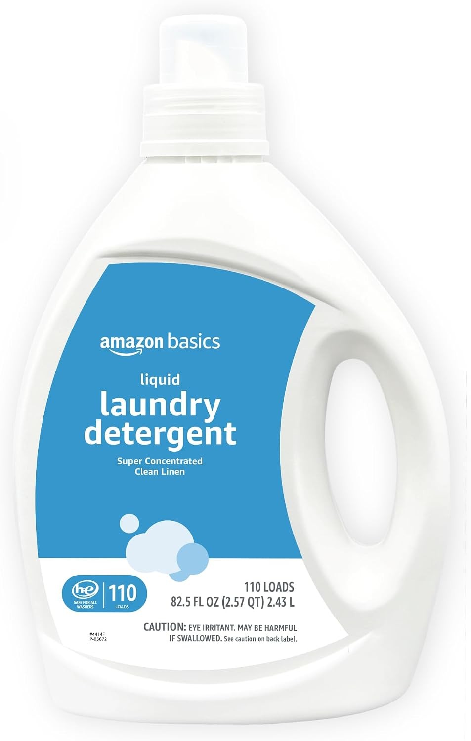 Concentrated Liquid Laundry Detergent, Clean Linen, 110 loads, 82.5 Fl Oz,