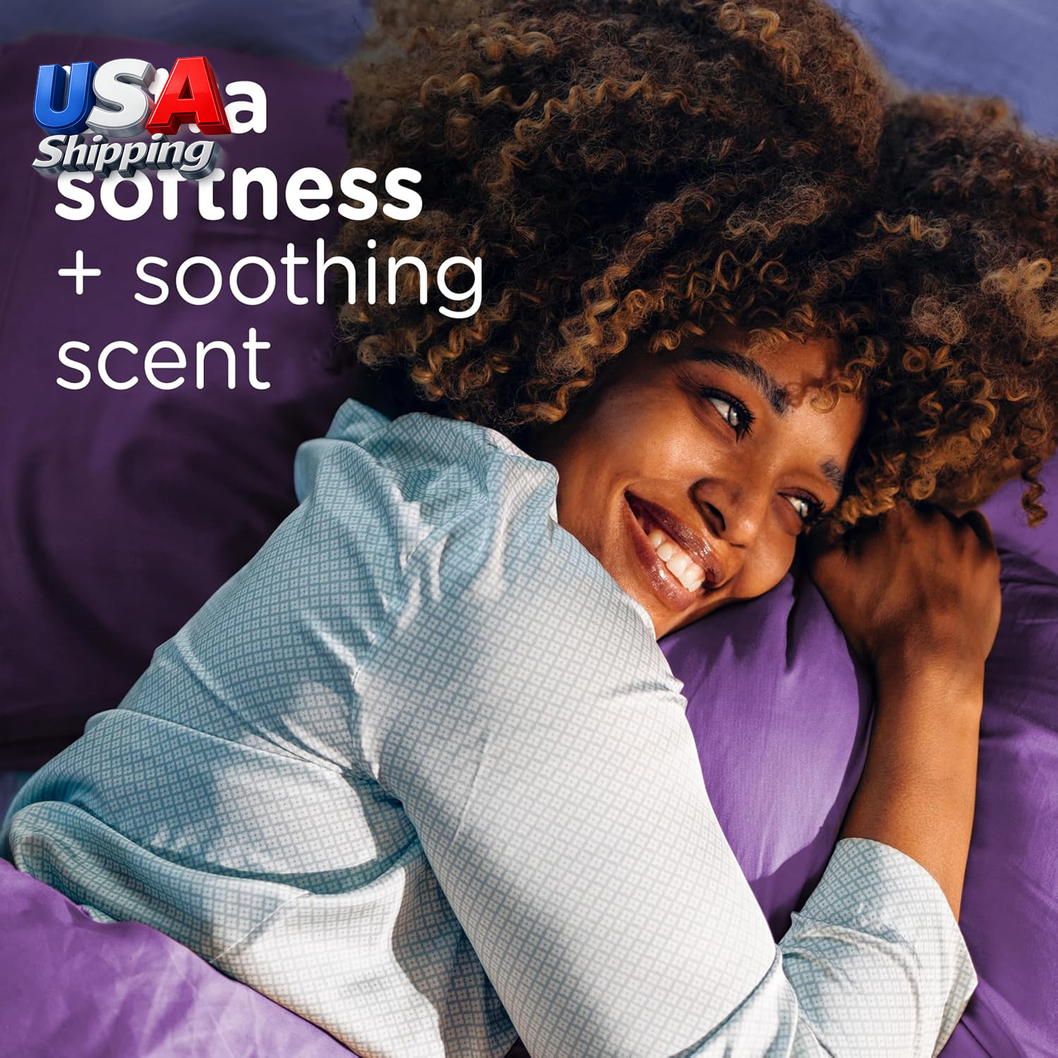 Ultra Soft Fabric Softener Liquid, Calm, Lavender and Vanilla Bean, 56 Fl Oz, 8