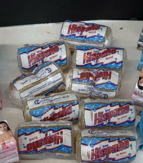 Lot 9Packs of 2 : Hispano Soap Round Laundry Soap Jabon