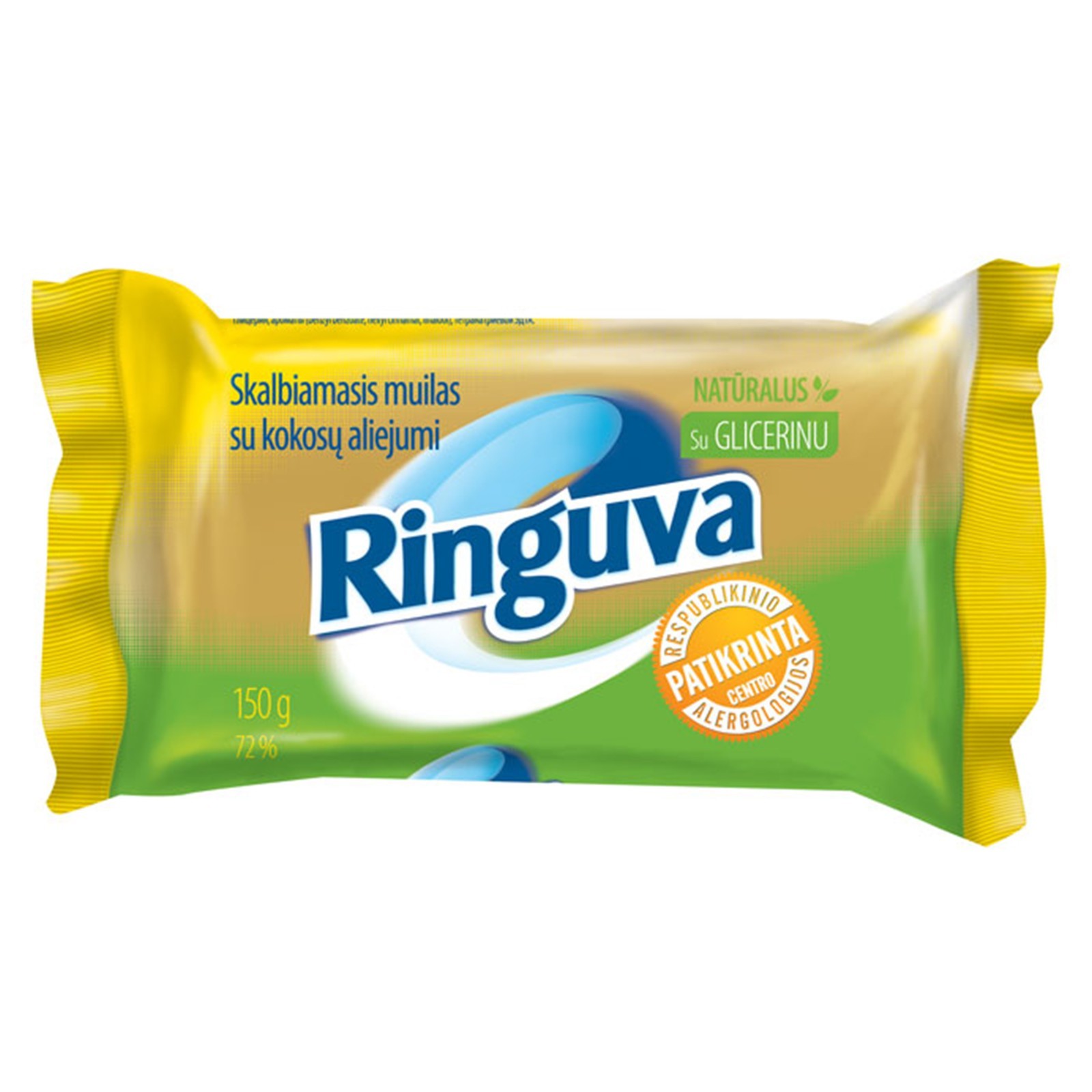 2 x Laundry Soap RINGUVA With Coconut Oil , 150g 5.29oz