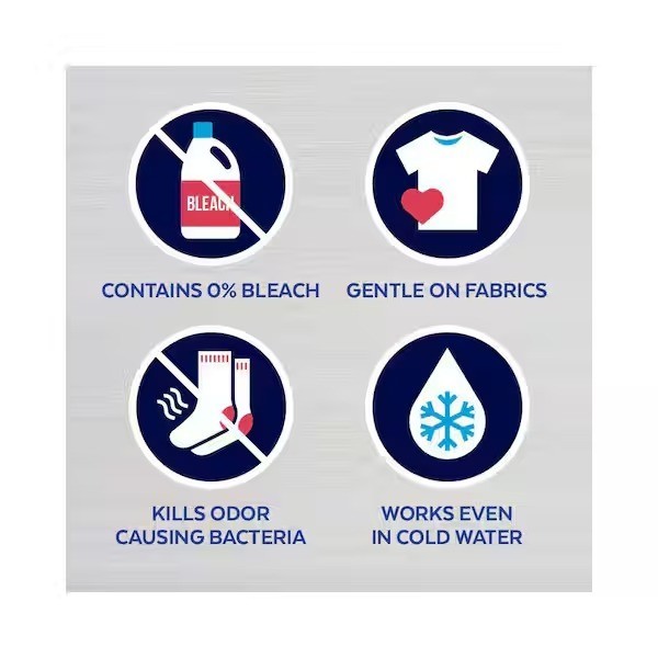 Lysol Disinfectant Laundry Sanitizer 90oz. 0% Bleach Eliminates Odor Crisp Linen
