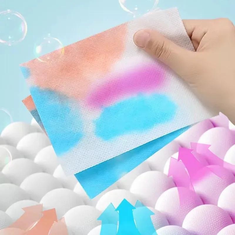 Laundry Color Catcher Sheets Anti Stain Washing Machine Dye Absorbing Cloth