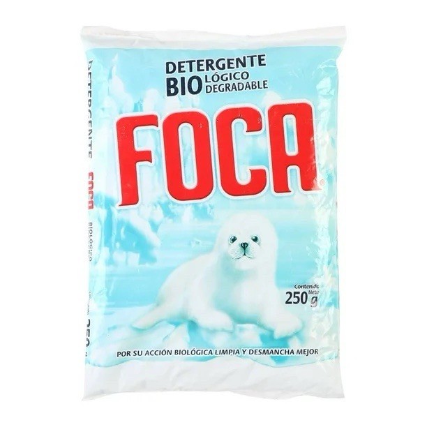 FOCA 🇲🇽 Powder Laundry Detergent, 250g, 5 Pack