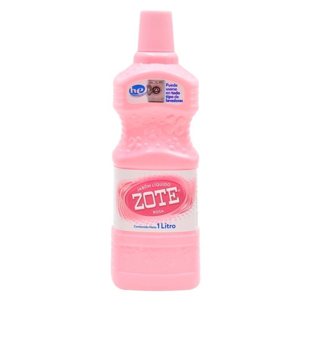 3x ZOTE Rosa Liquido 1 Lt each Large Bottles Jabon ZOTE Liquid Laundry Soap