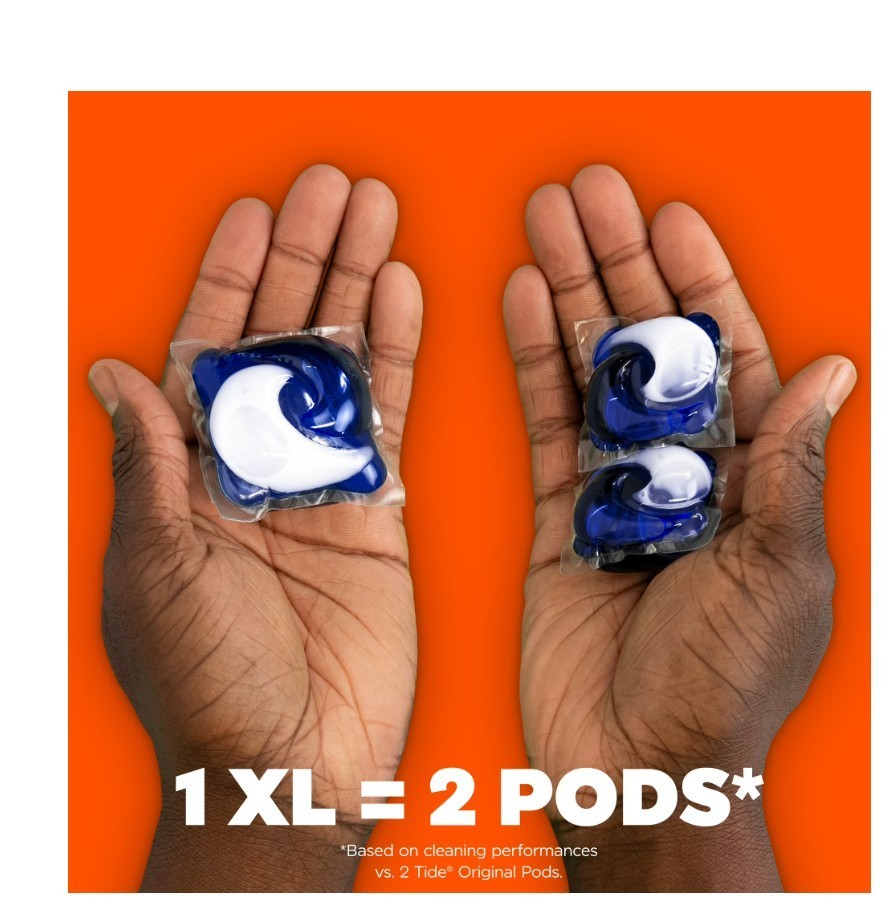 Tide Hygienic Clean Power PODS Laundry Detergent Pacs, Original Scent – 3 PACK
