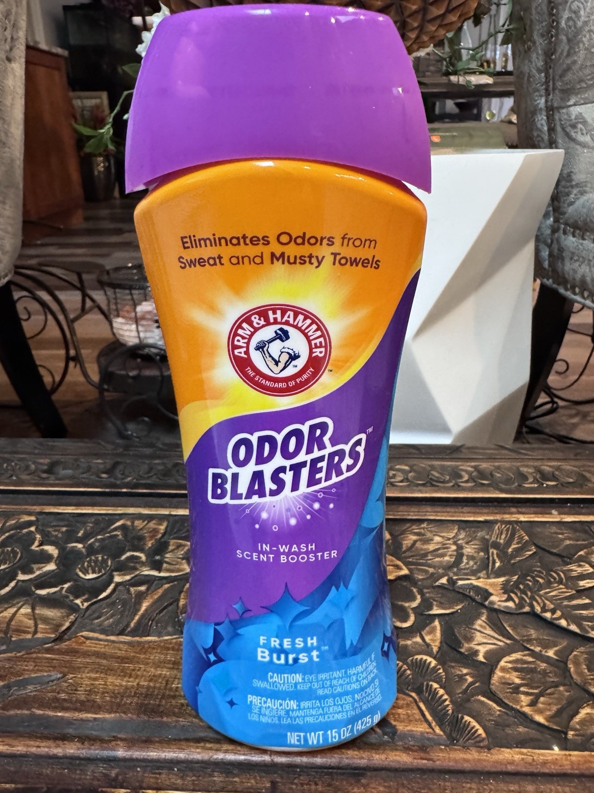 Arm & Hammer Odor Blaster In-Wash Scent Booster – Fresh Burst 15 OZ