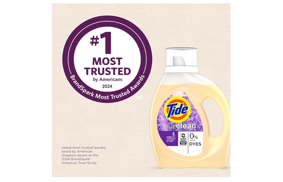 Tide Purclean Liquid Laundry Detergent Original 63 fl oz 48 Loads