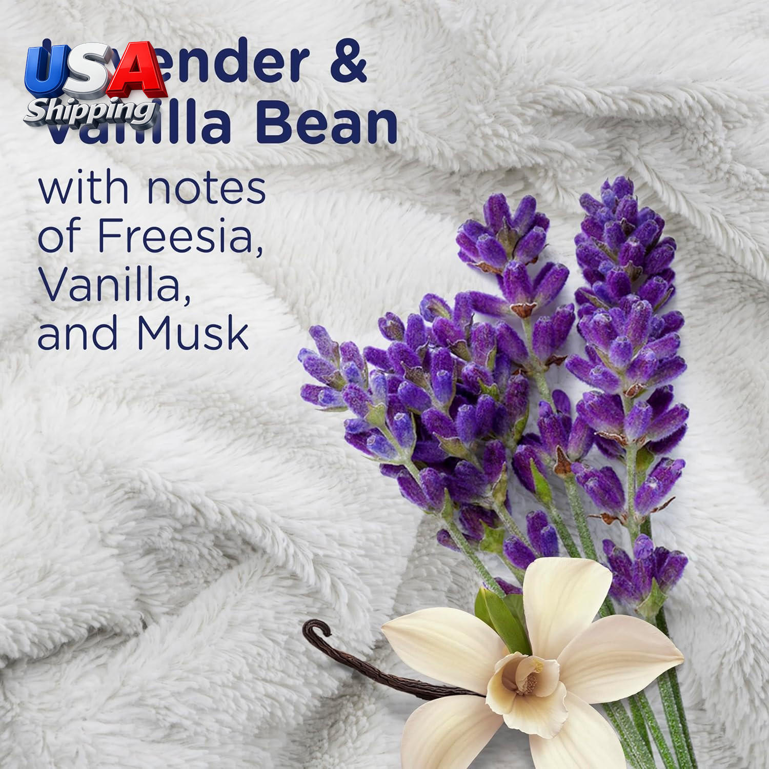 Ultra Soft Fabric Softener Liquid, Calm, Lavender and Vanilla Bean, 56 Fl Oz, 8